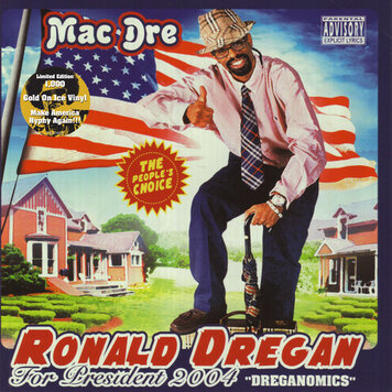 Thizz Ent. Mac Dre - Ronald Dregan: Dreganomics 2LP (gold on ice vinyl)