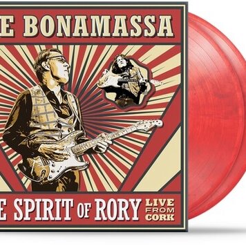 J&R Adventures Bonamassa, Joe - Spirit of Rory Live from Cork 2LP (red/black vinyl)