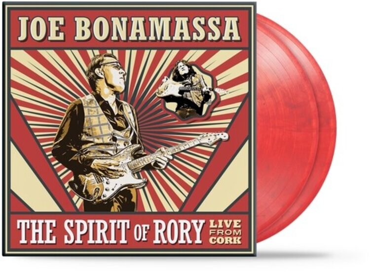 J&R Adventures Bonamassa, Joe - Spirit of Rory Live from Cork 2LP (red/black vinyl)
