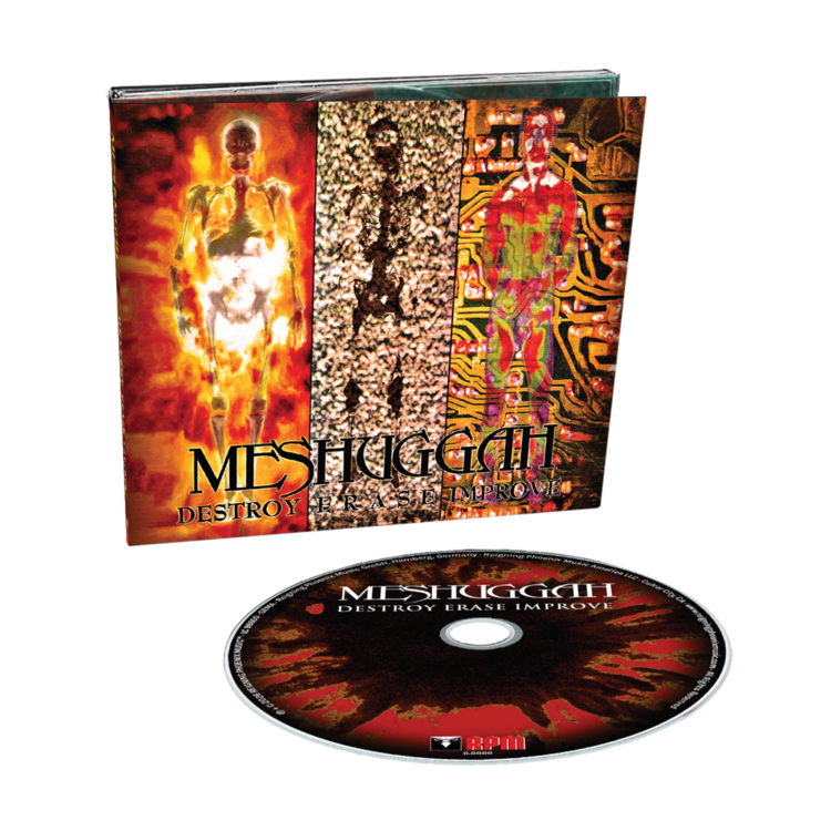 Pre-Order - Meshuggah - Destroy Erase Improve 2LP (color vinyl)
