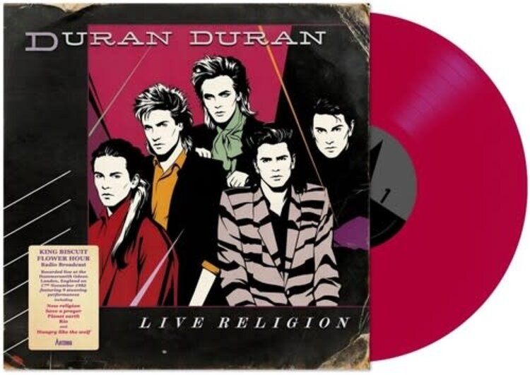Duran Duran - Live Religion LP (pink vinyl)