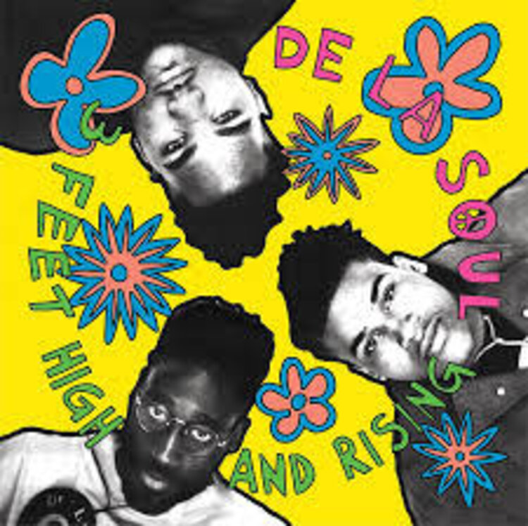 Chrysalis De La Soul - 3 Feet High And Rising  CASSETTE (green)