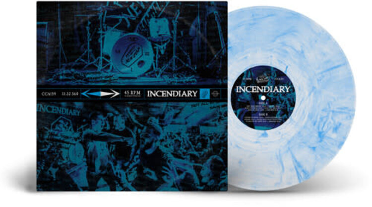 Closed Casket Activities Incendiary - Product of New York LP (cyan marble vinyl)