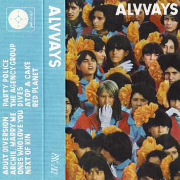 Polyvinyl Alvvays - (self-titled) CASSETTE (blue)