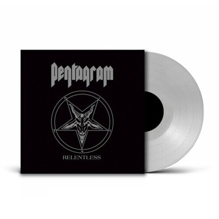 Peaceville Pentagram - Relentless LP (clear vinyl)
