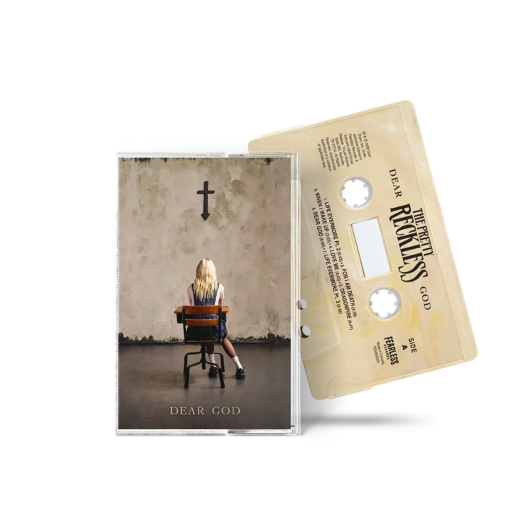 Pretty Reckless - Dear God CASSETTE (cappuccino swirl)