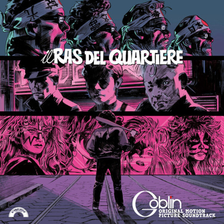 Goblin - Il Ras Del Quartiere Soundtrack LP (clear lilac vinyl)
