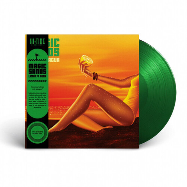 Hi-Tide Recordings Magic Sands - Limón y Agua LP (clear green vinyl)