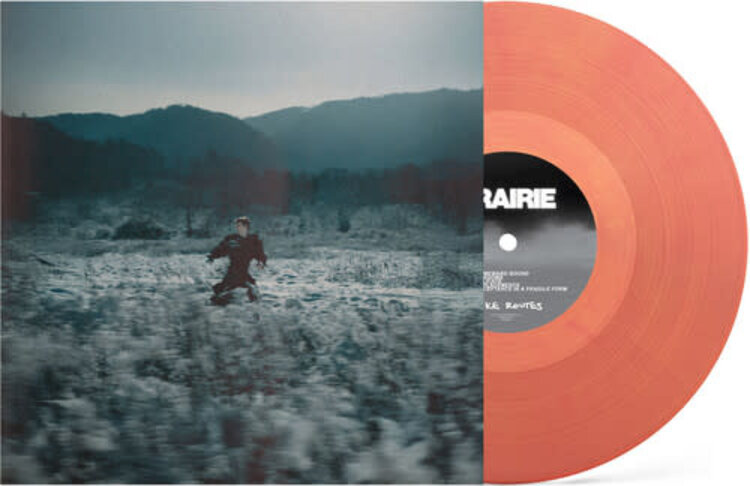 Blue Grape Music Bike Routes - Prairie LP (apricot vinyl)