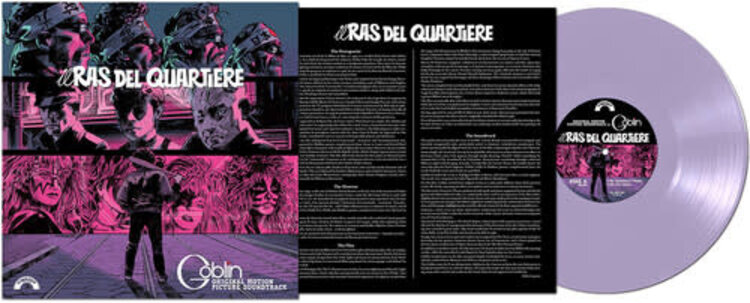 Goblin - Il Ras Del Quartiere Soundtrack LP (clear lilac vinyl)