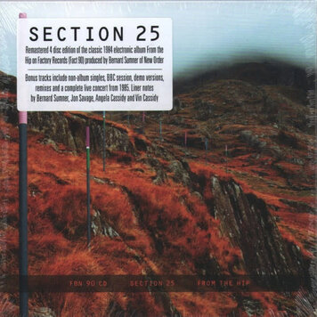 FACTORY BENELUX Section 25 - From The Hip 4CD Box