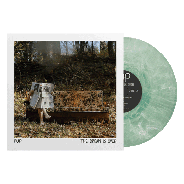 Pre-Order - Pup - Dream Is Over LP (clear w/ red & orange swirl vinyl)