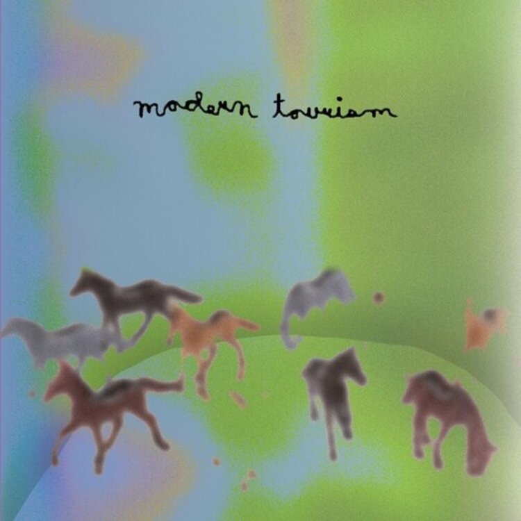 Feeble Little Horse - Modern Tourism 7" (seaglass blue vinyl)