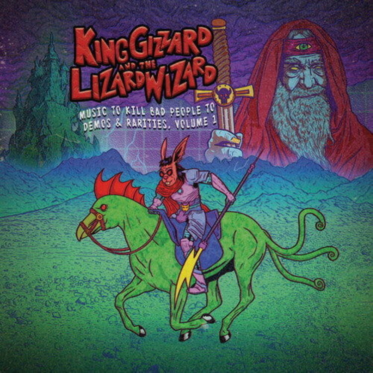 Org Music King Gizzard & the Lizard Wizard - Music to Kill Bad People to: Demos & Rarities, Vol.1 LP (emerald vinyl)