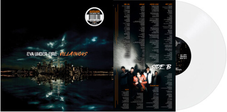 Eva Under Fire - Villainous LP (white vinyl)
