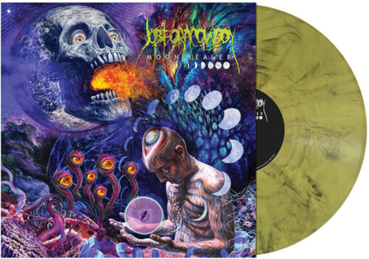 Job for a Cowboy - Moon Healer LP (yellow smoke vinyl)
