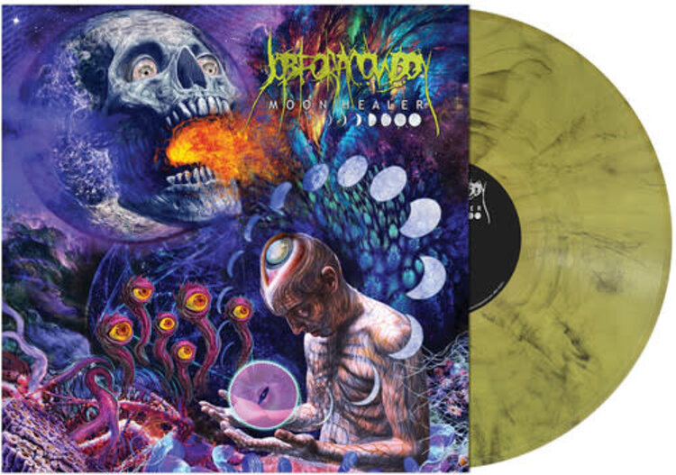 Job for a Cowboy - Moon Healer LP (yellow smoke vinyl)