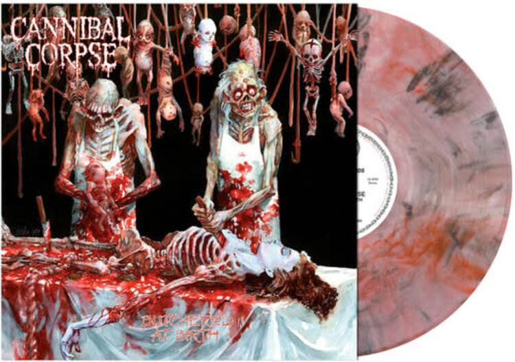 Metal Blade Cannibal Corpse - Butchered At Birth LP (red black smoke vinyl)