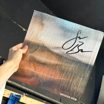 Sam Barber - Broken Views LP (IEX orange vinyl) [*SIGNED*]