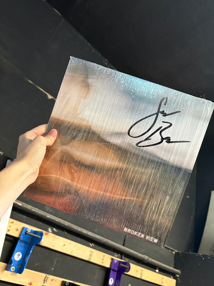 Sam Barber - Broken Views LP (IEX orange vinyl) [*SIGNED*]