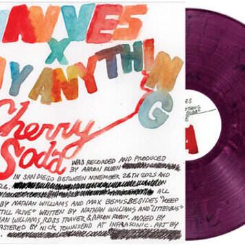 I Surrender Records Pre-Order - Wavves / Say Anything - Cherry Soda LP (purple pink eco vinyl)