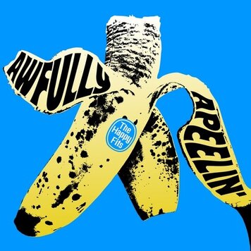 Pre-Order - Happy Fits - Awfully Apeelin' LP (10th anniversary blue & yellow vinyl)