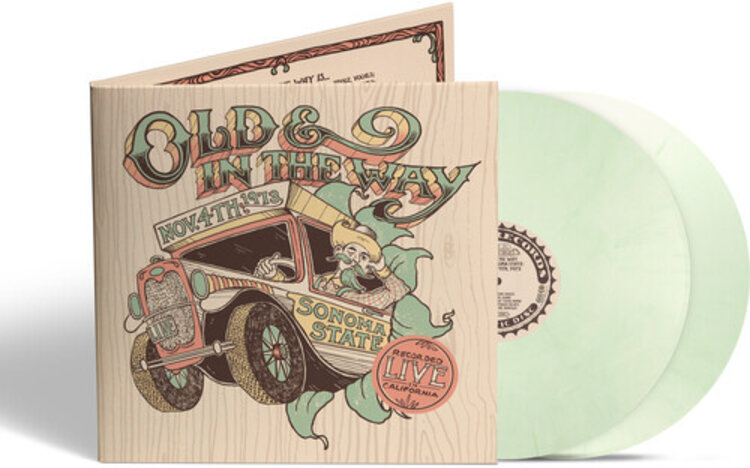 Pre-Order - Old & In The Way - Live at Sonoma State - 11/4/73 2LP (honeydew cream vinyl)