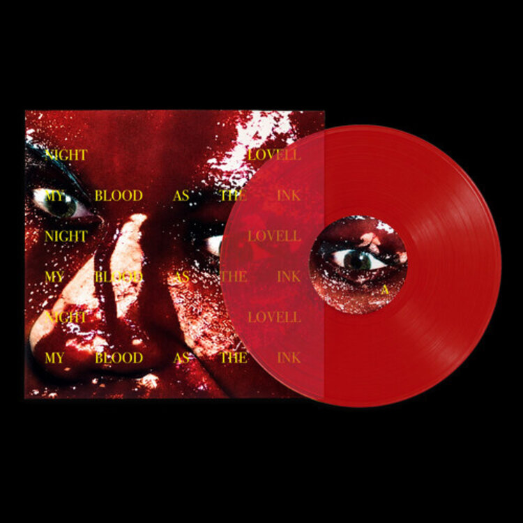 Pre-Order - Night Lovell - My Blood As The Ink LP (indie exclusive clear red vinyl)