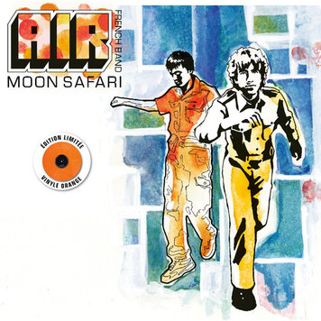 Pre-Order - Air - Moon Safari LP (orange vinyl)
