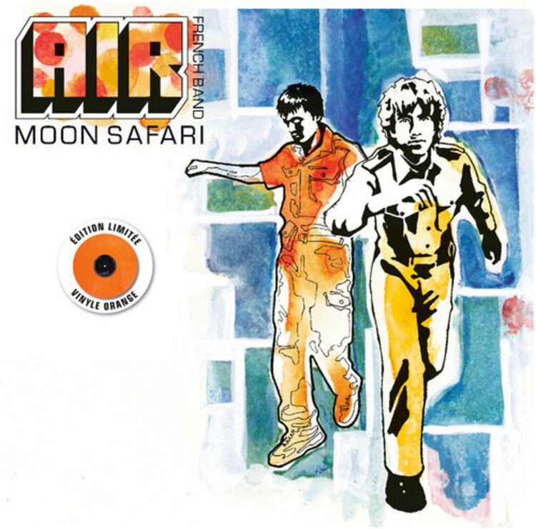 Pre-Order - Air - Moon Safari LP (orange vinyl)