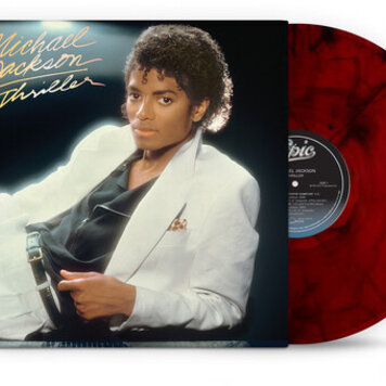 Pre-Order - Jackson, Michael - Thriller LP (red and black vinyl)