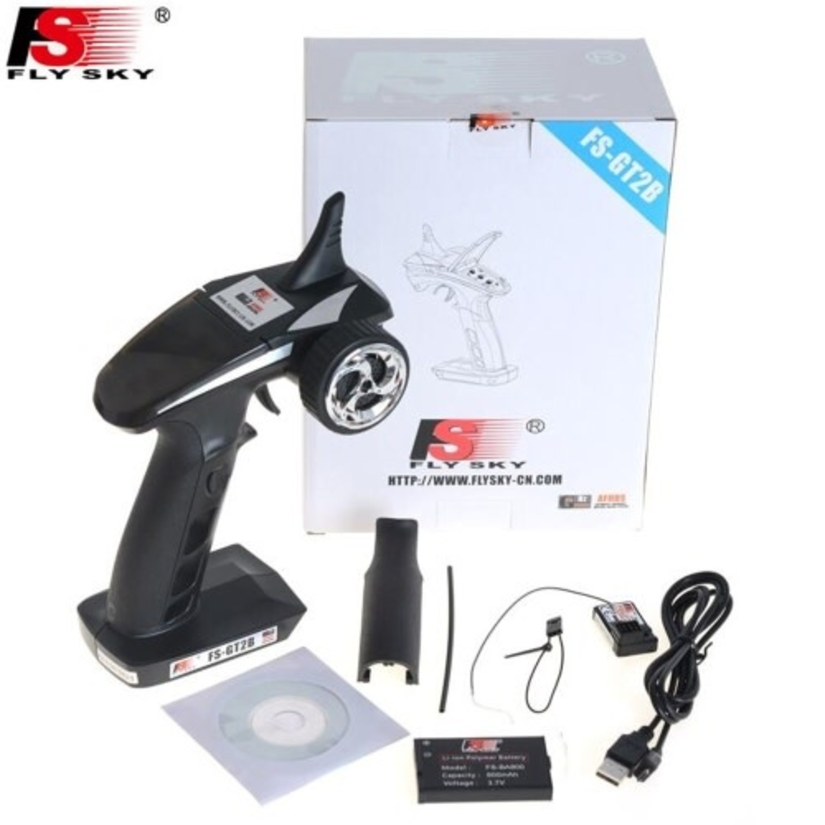 Flysky GT2B 3 channel transmitter and receiver
