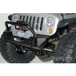 SSD RC Rock Shield Narrow Winch Bumper Black SCX10