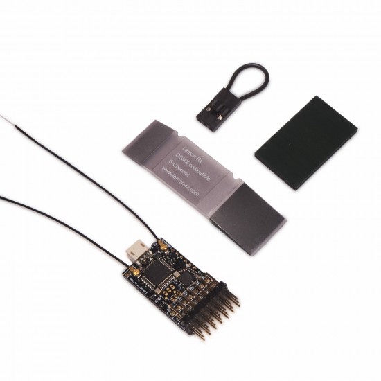 Lemon RX 6 Channel DSMP RX DSMX Compatible - Paris Junction Hobbies