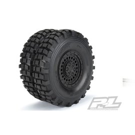 Pro-Line Racing 1.9 Carbine Black Dually Wheels for Crawlers F/R (2)