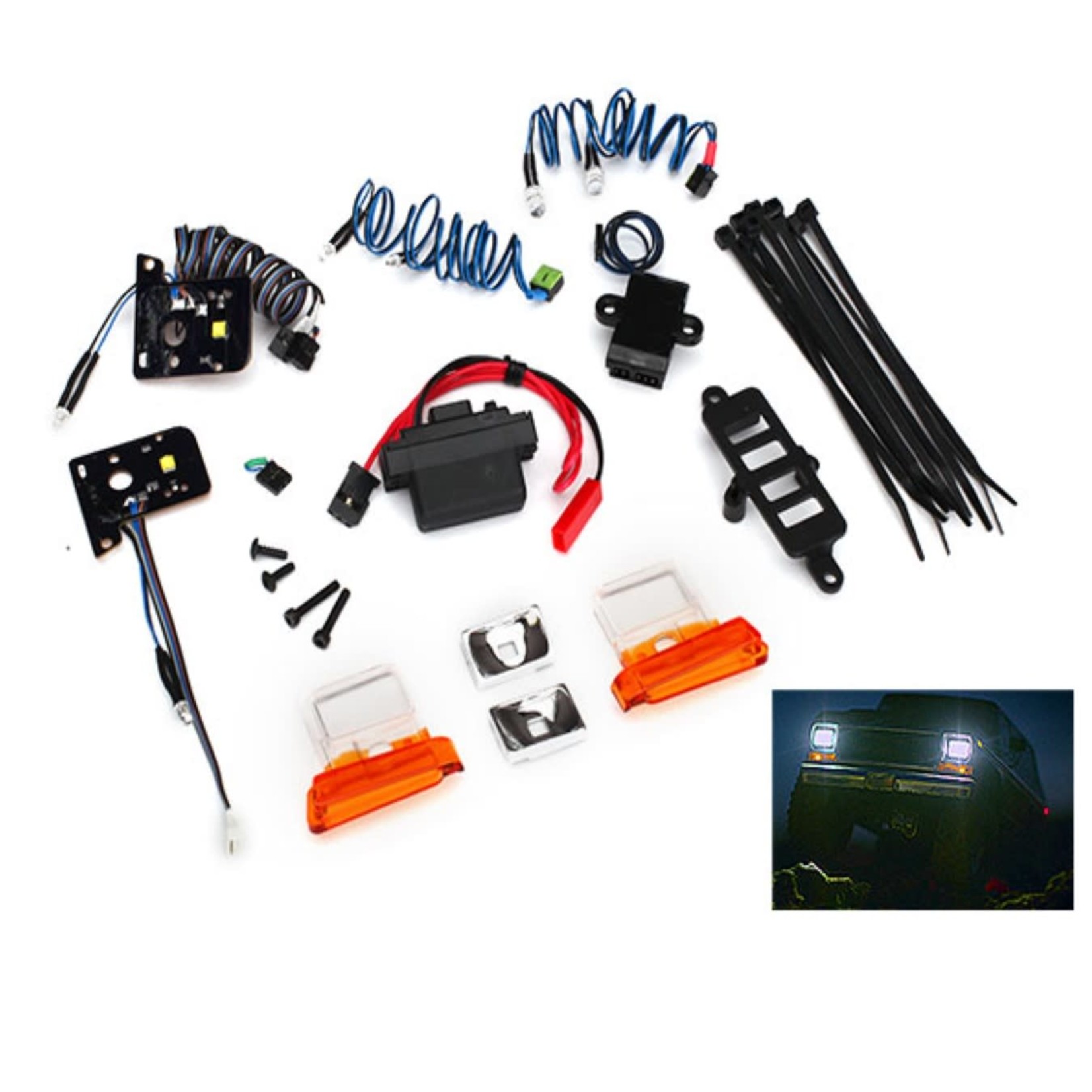 Traxxas TRX-4 Bronco LED Light Set w/ Power Supply