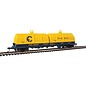 Walthers Proto 50' Coil Car C&O Blue/Yellow HO