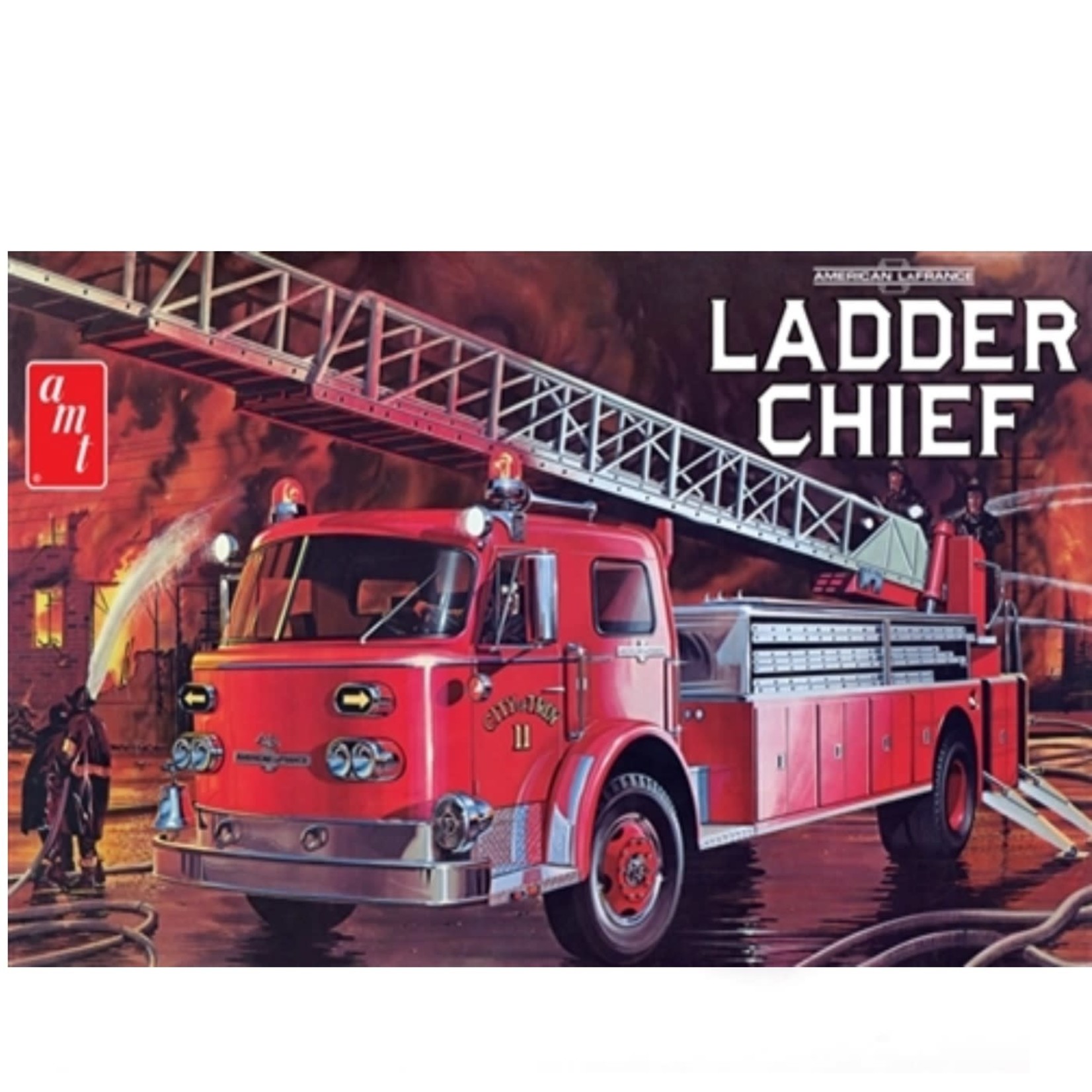 AMT 1/25 American Lafrance Ladder Chief Fire Truck Kit