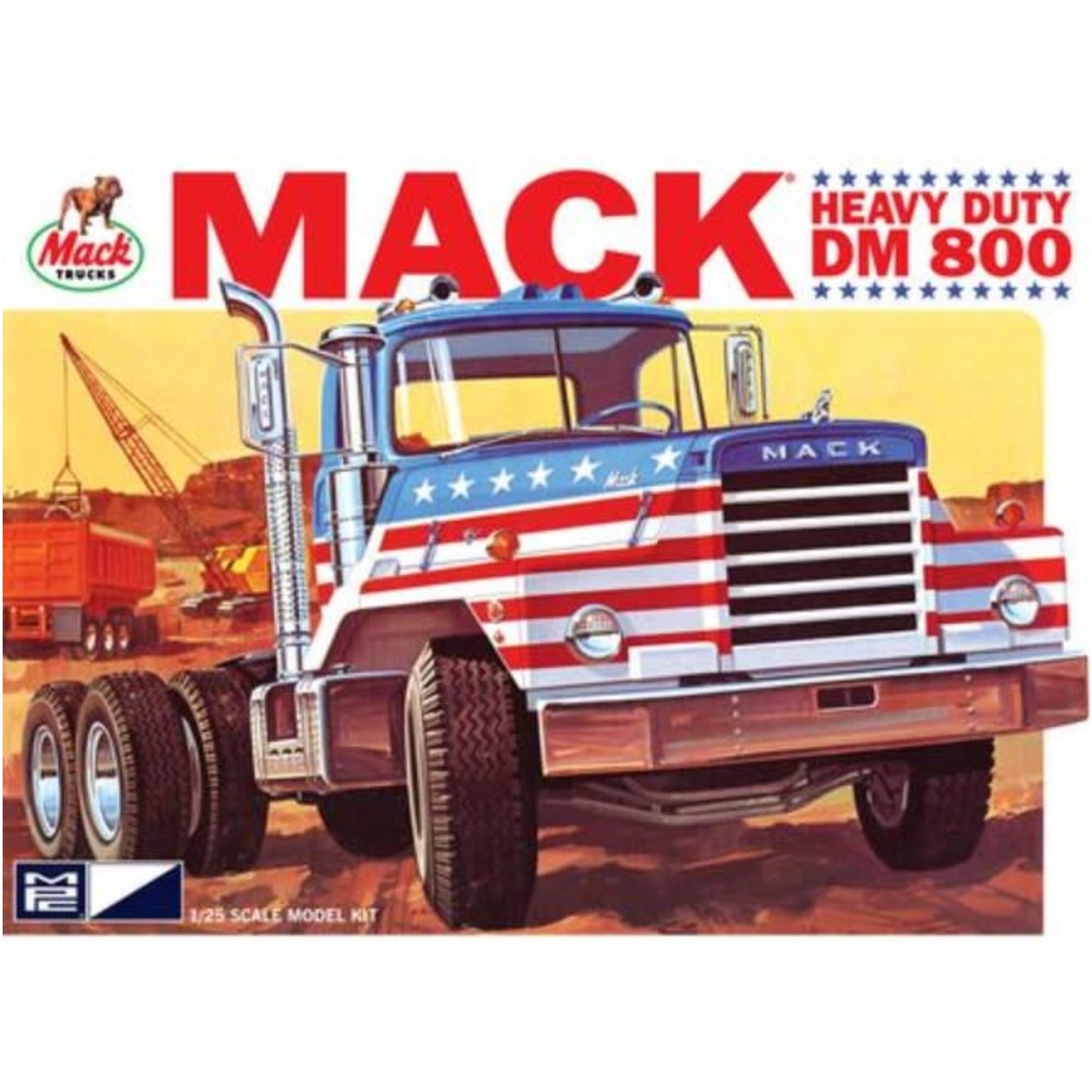 MPC Models 1/25 Mack DM800 Semi Tractor Kit