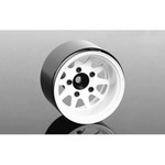 RC4WD 1.55 DD Steel Wagon Wheel Beadlock White (4)