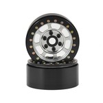 SSD RC 1.9 STEEL TRAIL WHEELS SILVER 2