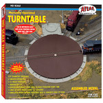 Atlas HO Manual Turntable 21-Stall 9'' dia.