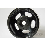 SSD RC 1.9'' STEEL SLOT BEADLOCK WHEELS BLACK 2