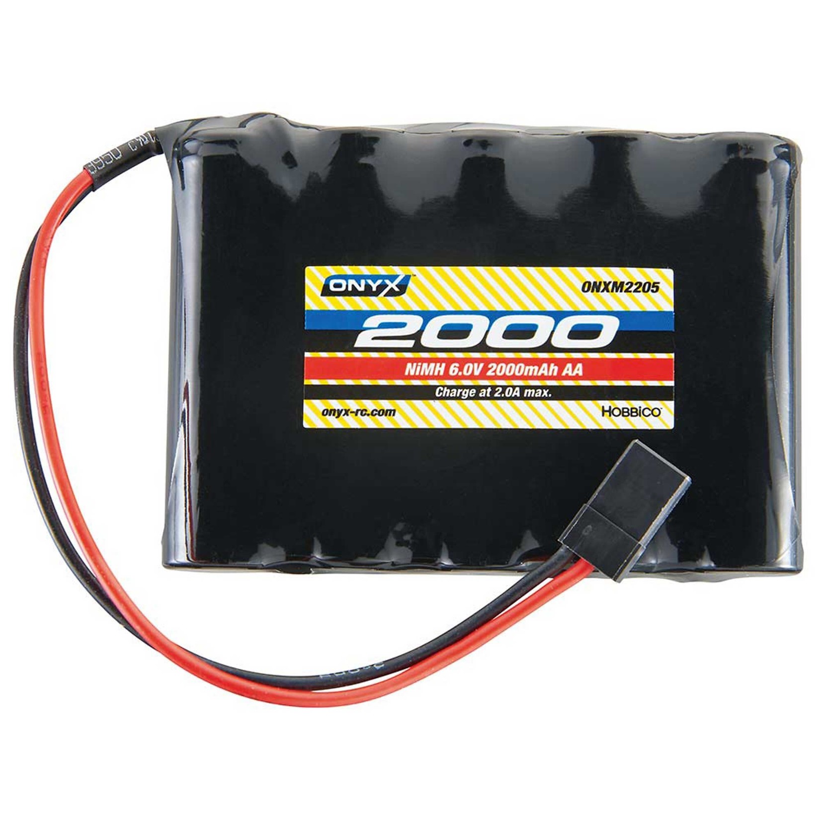 Onyx RC 6.0V 2000mah NIMH AA Flat RX battery