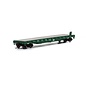 Roundhouse 50' FLAT CAR W/STAKES HO PC