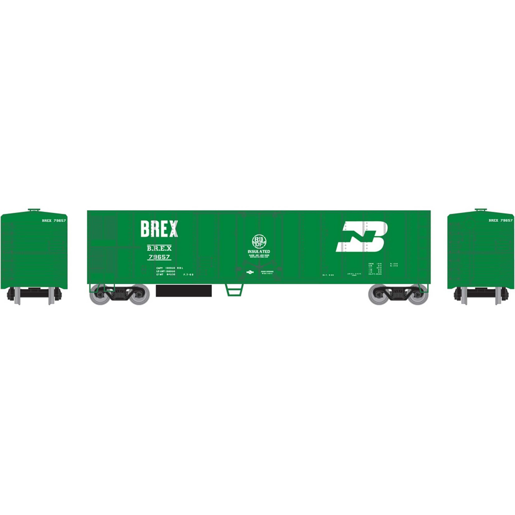 Roundhouse HO 50' Smooth Side Mechanical Reefer, BREX #79657