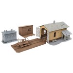 Walthers Trainline HO Trackside Tool Buildings Kit