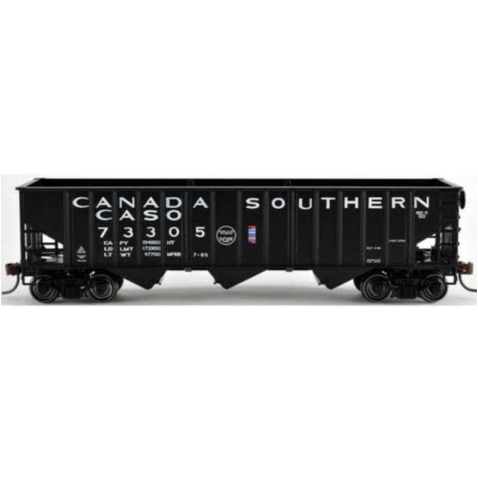 Bowser Trains 70 Ton 14 Panel Hopper CASO #73305 HO