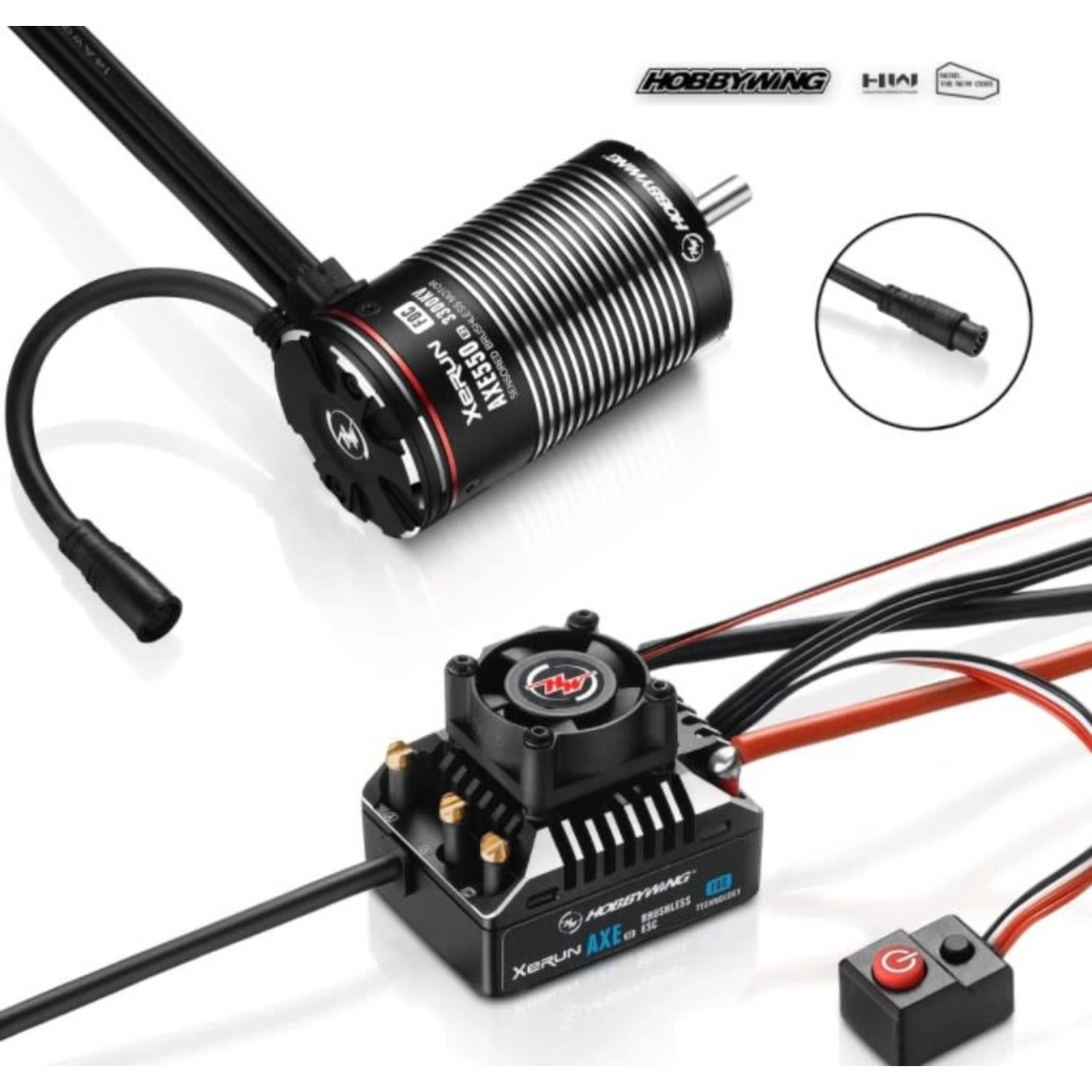 Hobbywing Xerun AXE 550 3300KV R2 System for Crawlers