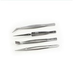 4 Piece Tweezer Set